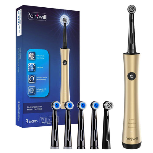 Fairywill Electric Sonic Toothbrush Waterproof Electronic Tooth
